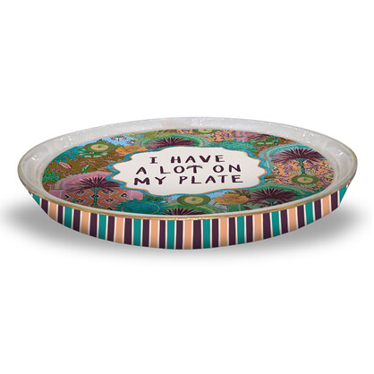 LGP03-Palm 'Lil' Graze Plate'