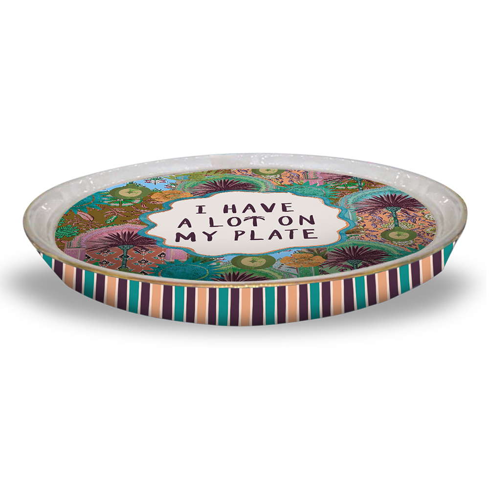 LGP03-Palm 'Lil' Graze Plate'