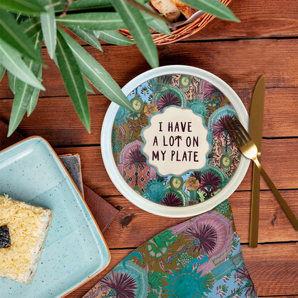 LGP03-Palm 'Lil' Graze Plate'