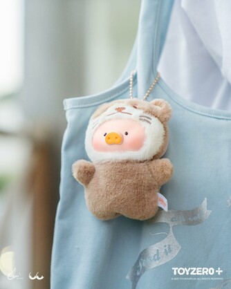 LuLu the Piggy Animal Party - Puppet Show PVC Face Plush Keychain (Blindbox)