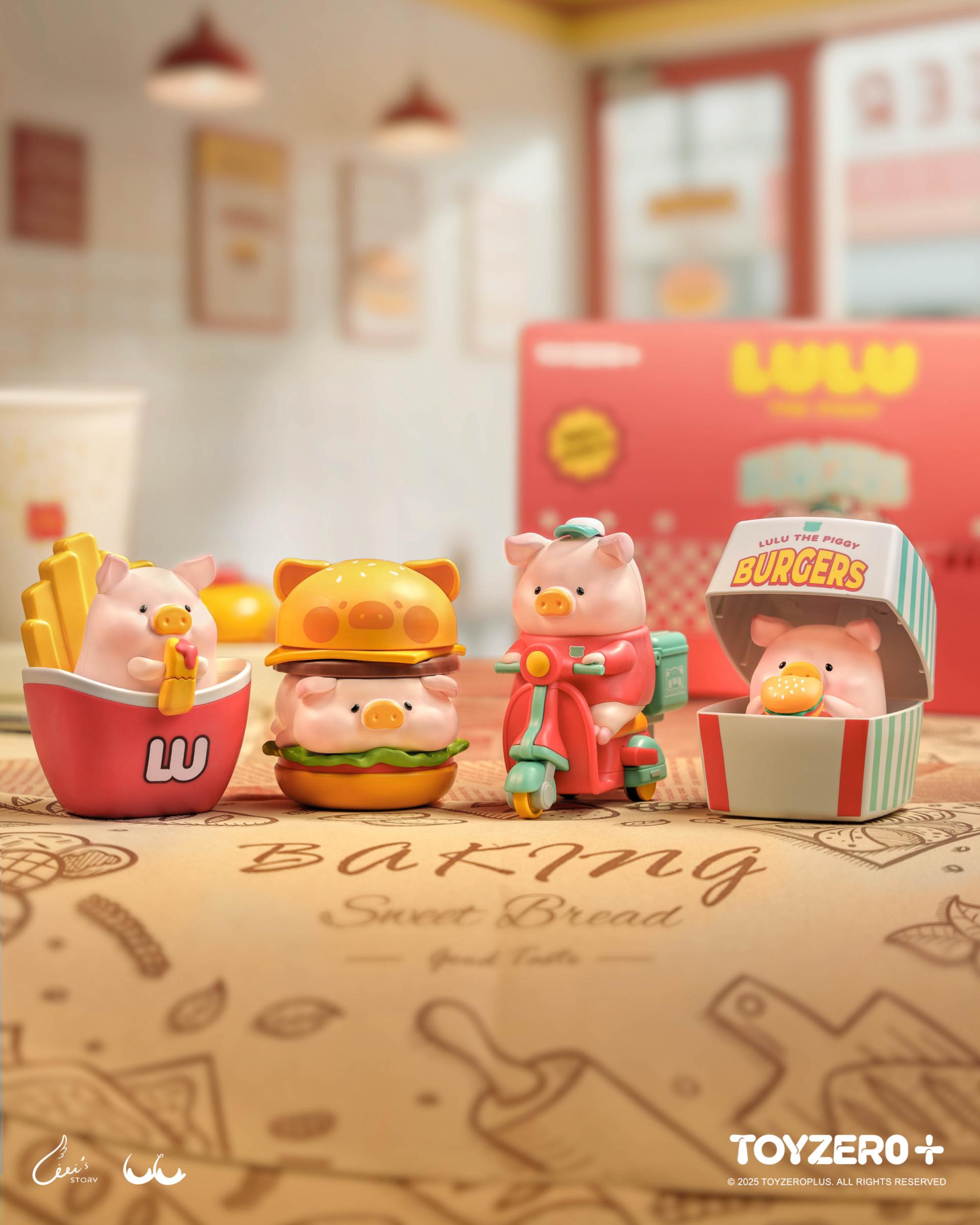 LuLu the Piggy -Burger Express Movable Series (Blind Box)