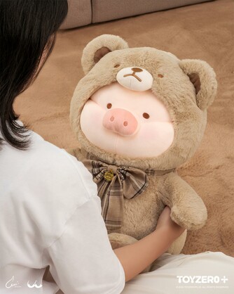 LuLu the Piggy - 40cm Teddy LuLu Plush Toy (Khaki ver.)