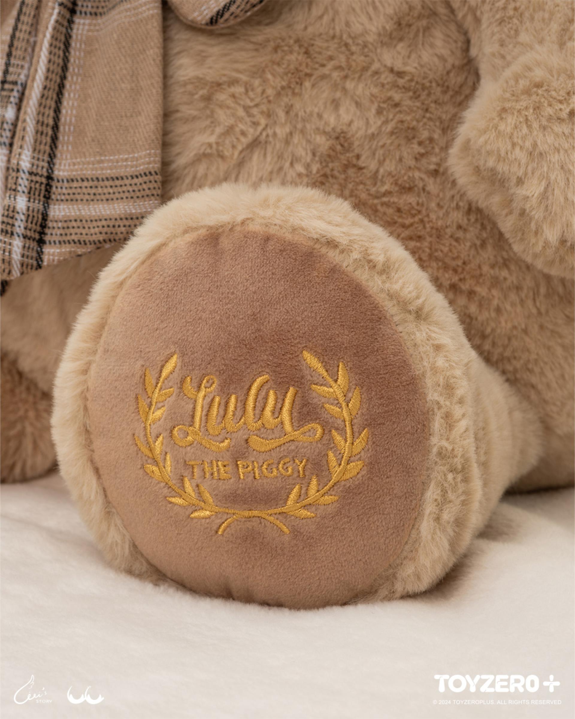 LuLu the Piggy - 40cm Teddy LuLu Plush Toy (Khaki ver.)