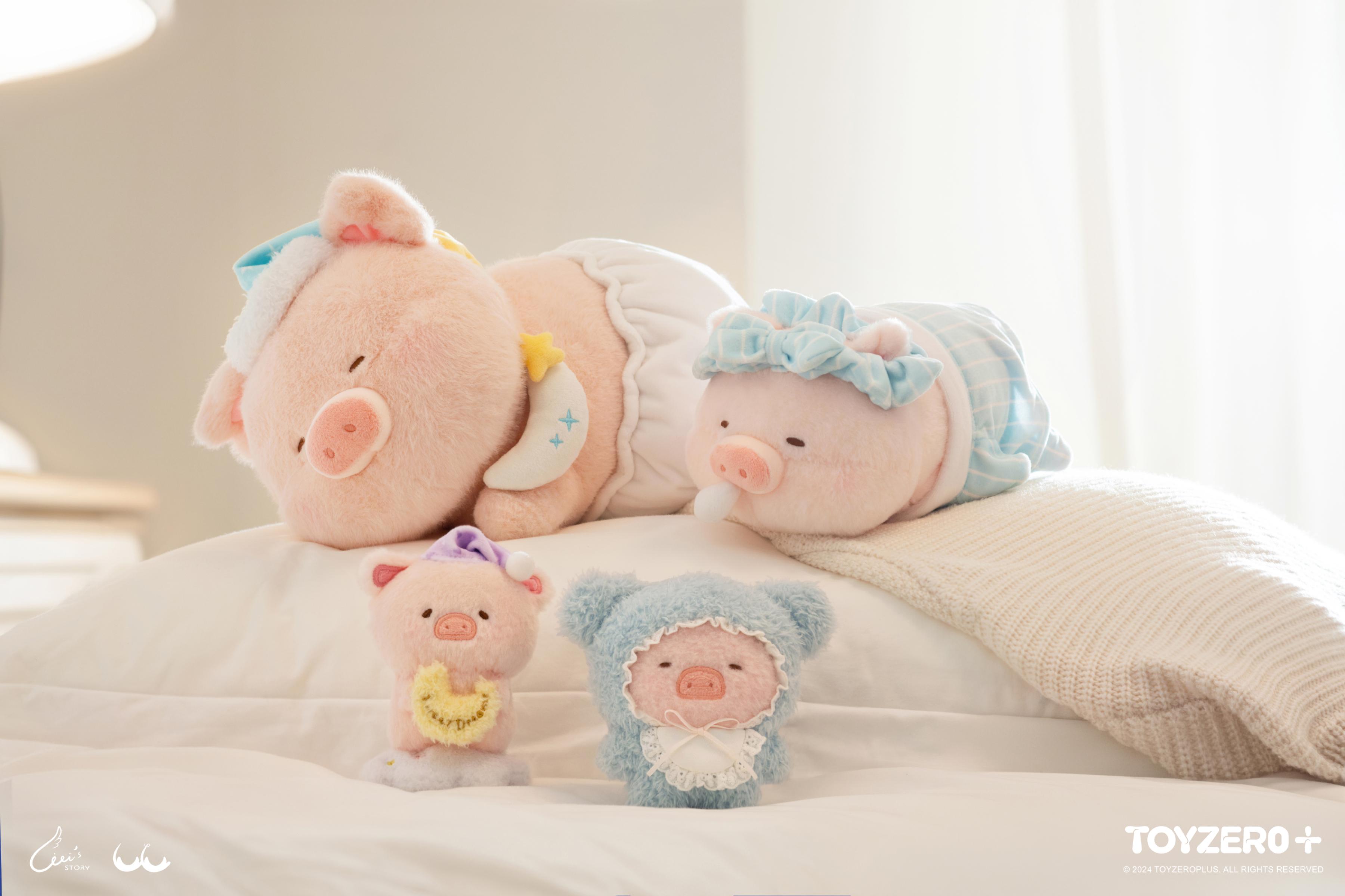 LuLu the Piggy Sweet Dream - Snoring Lu Plush Toy