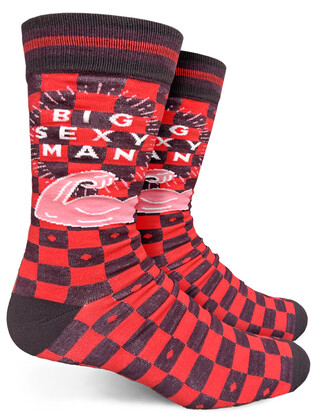 Big Sexy Man - Men's Socks
