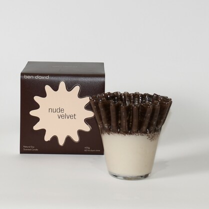 Kiki Scented Candle Chocolate | Nude Velvet