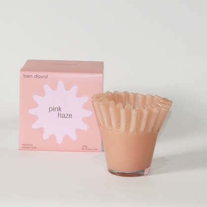 Kiki Scented Candle Sherbet | Pink Haze