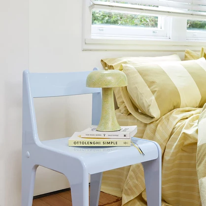 Pin Stripe Lime Sheet Set