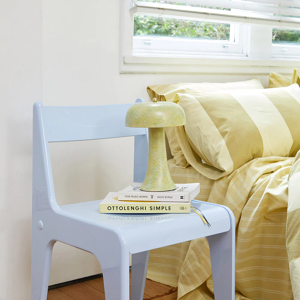 Pin Stripe Lime Sheet Set