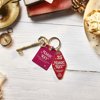 Magic Christmas Eve Key Santa Door Key - Novelty Christmas Gift / Stocking Filler / Decoration