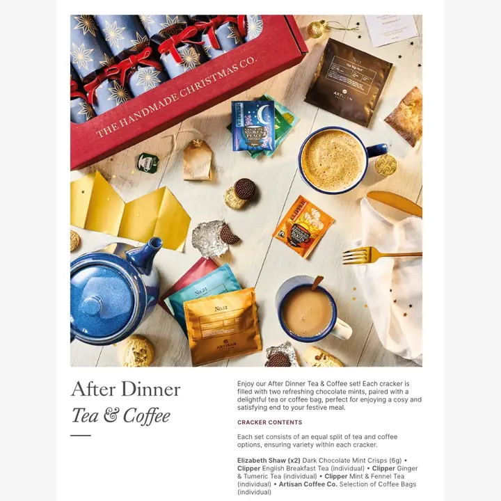 Highland Tartan - Handmade Luxury Christmas Crackers (bon bons) Set of 6 Crackers