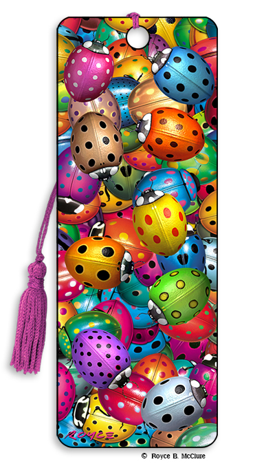 Beetlemania 3D Bookmark