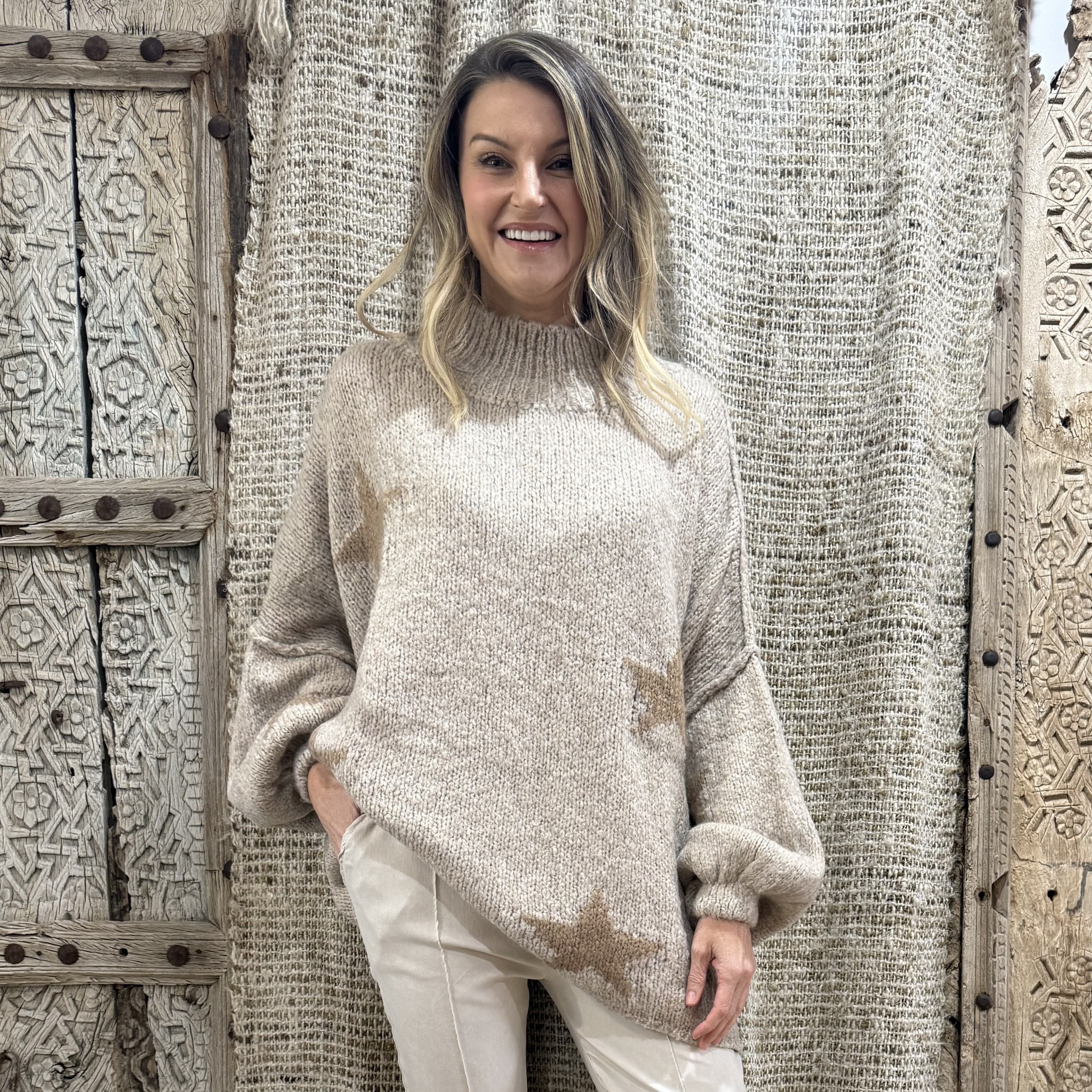HA-CL-15060 HOLLY STAR JUMPER