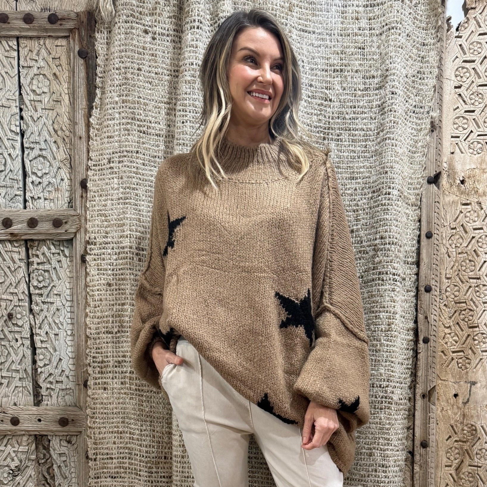 HA-CL-15060 HOLLY STAR JUMPER