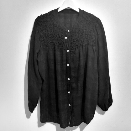 HA-CL-10588 EVELYN - COTTON SHIRT. FREE SIZE 8-16. MADE IN ITALY.