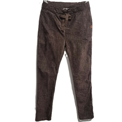 HA-CL-10590 CASSIE - FINE CORD PANTS FREE SIZE 8-14. MADE IN ITALY.