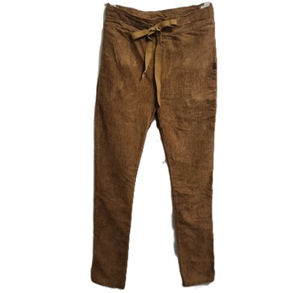 HA-CL-10590 CASSIE - FINE CORD PANTS FREE SIZE 8-14. MADE IN ITALY.