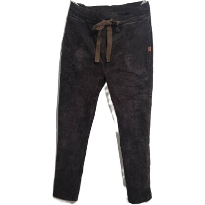 HA-CL-10590 CASSIE - FINE CORD PANTS FREE SIZE 8-14. MADE IN ITALY.