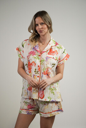 Parrot Tulips Short PJ Set