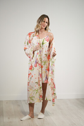 Parrot Tulips Kimono