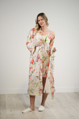 Parrot Tulips Kimono