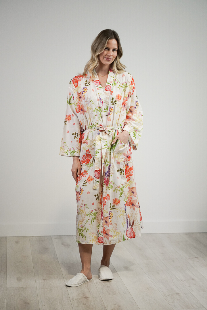 Parrot Tulips Kimono