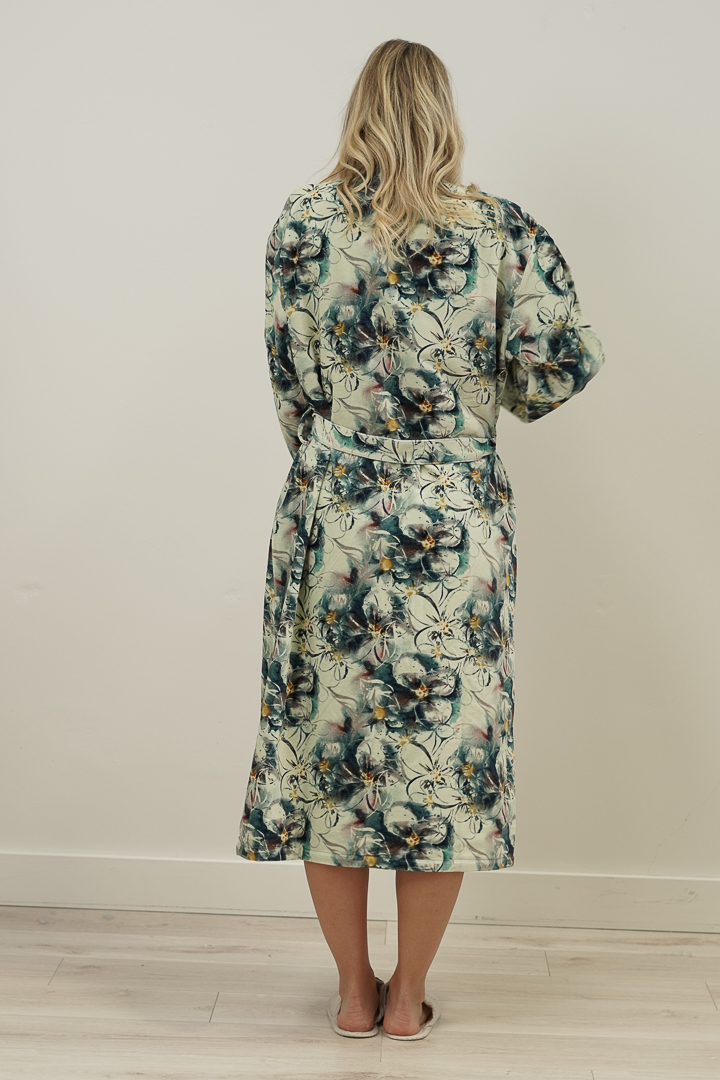 Coastal Botanica Blue Velvet Robe