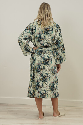 Coastal Botanica Blue Velvet Robe