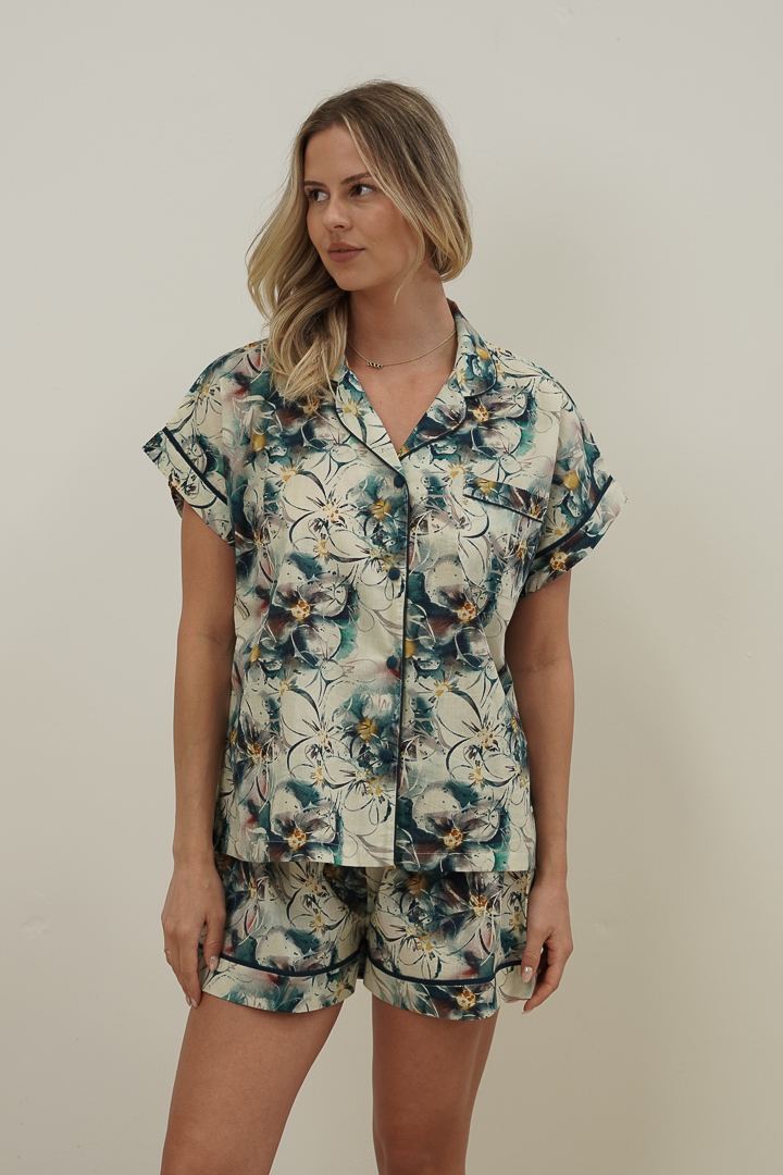 Coastal Botanica Short PJ Set