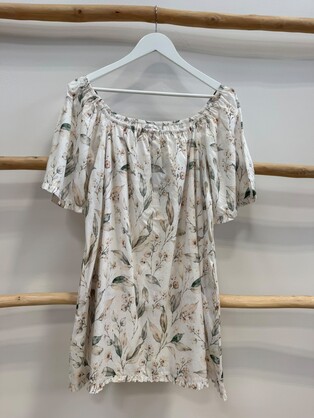 Celeste Short Dress Eucalyptus