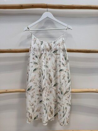 Hazel Slip Dress Eucalyptus