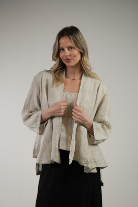 Viola Jacket Oat Combo