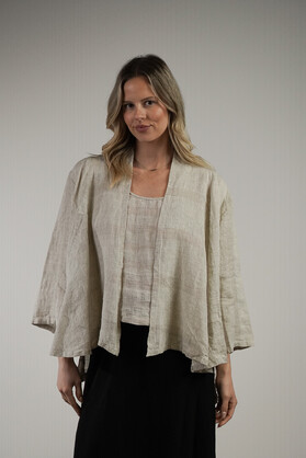 Viola Jacket Oat Combo