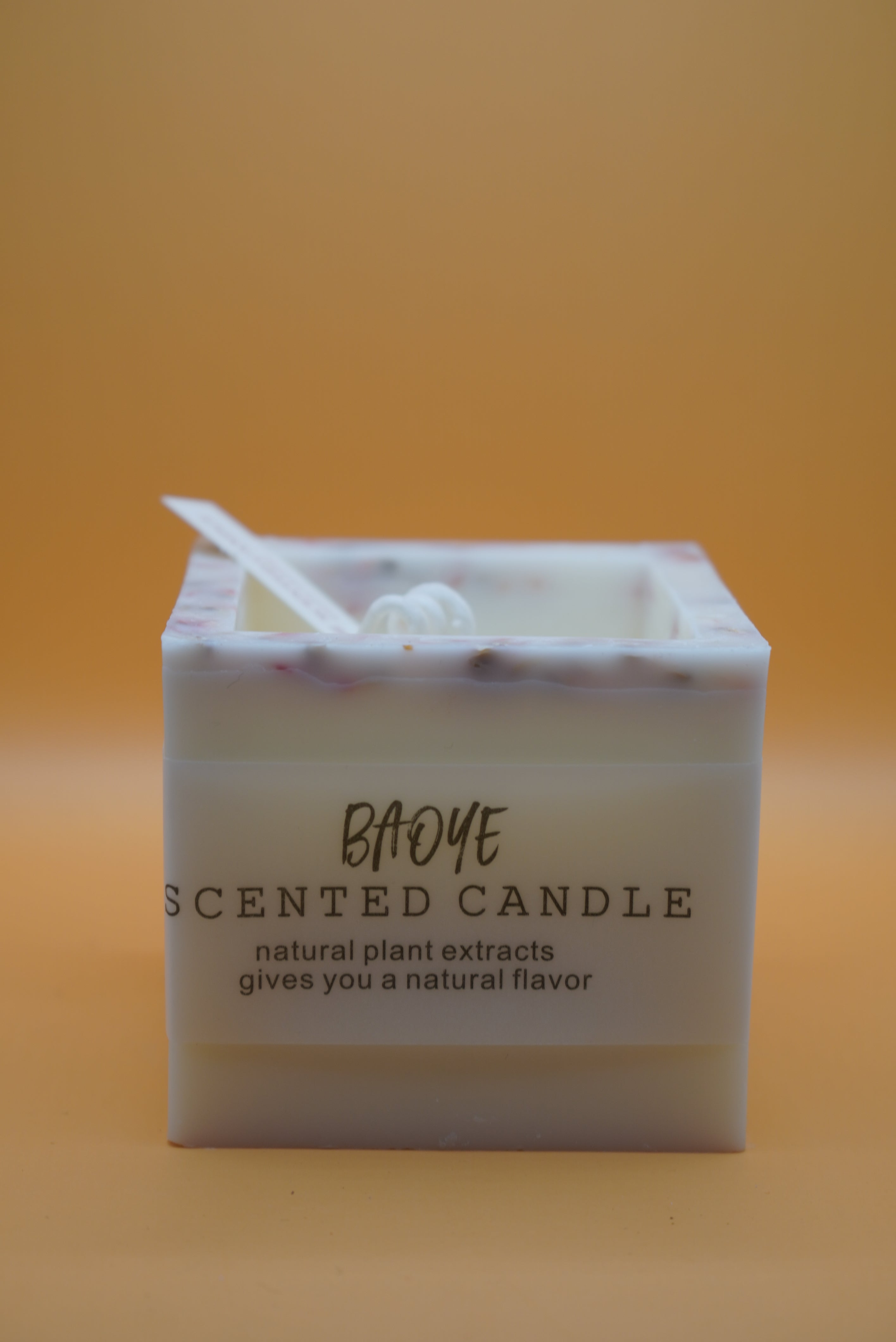 Natural Plant Extracts in Elegant Square Design