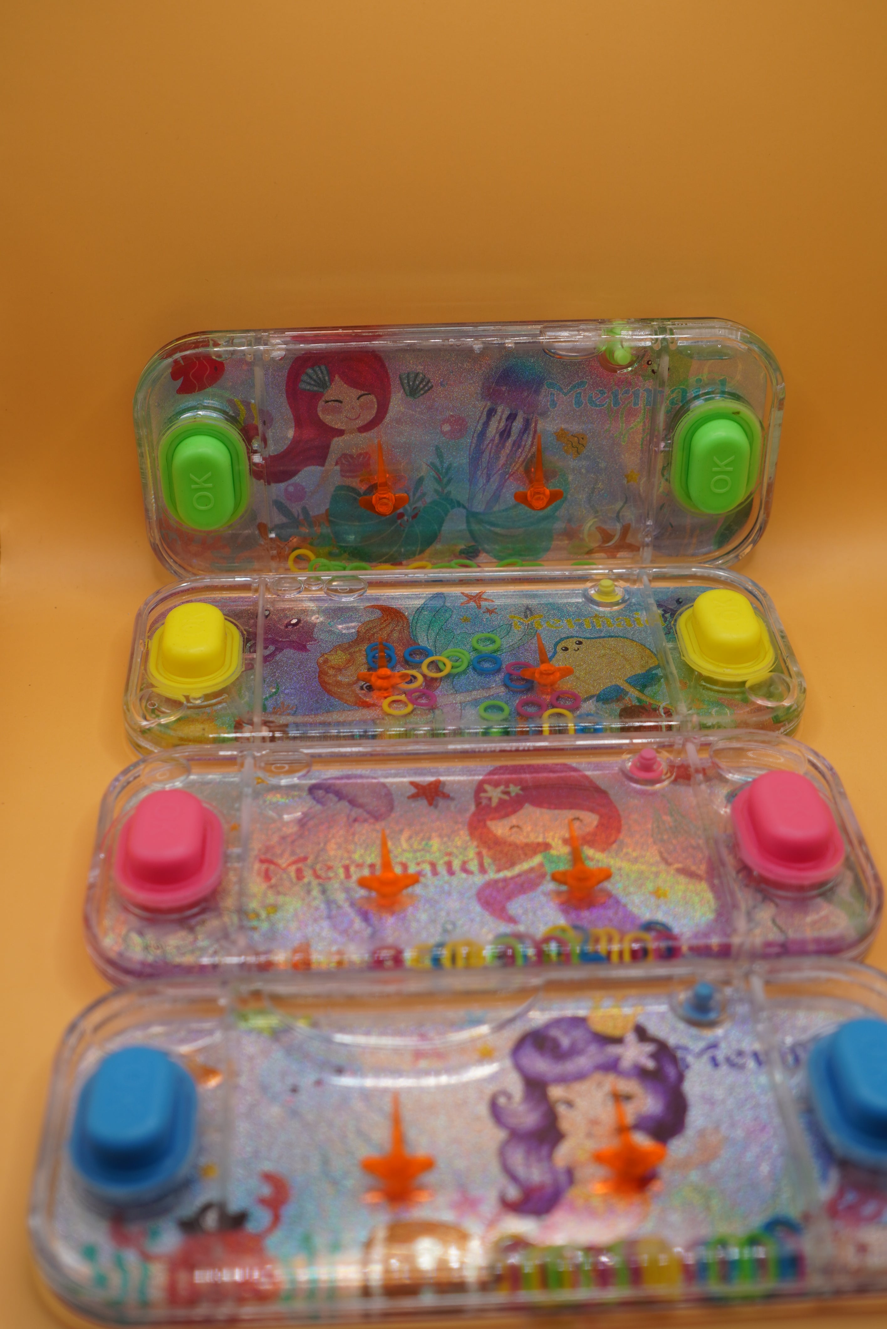 Mermaid Water Ring Toss Game – 24 PCS Box