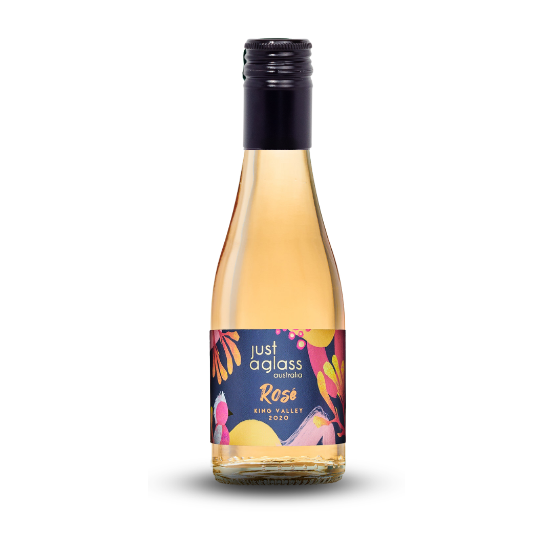 Just a Glass Rose King Valley Piccolo 200ml VEGAN