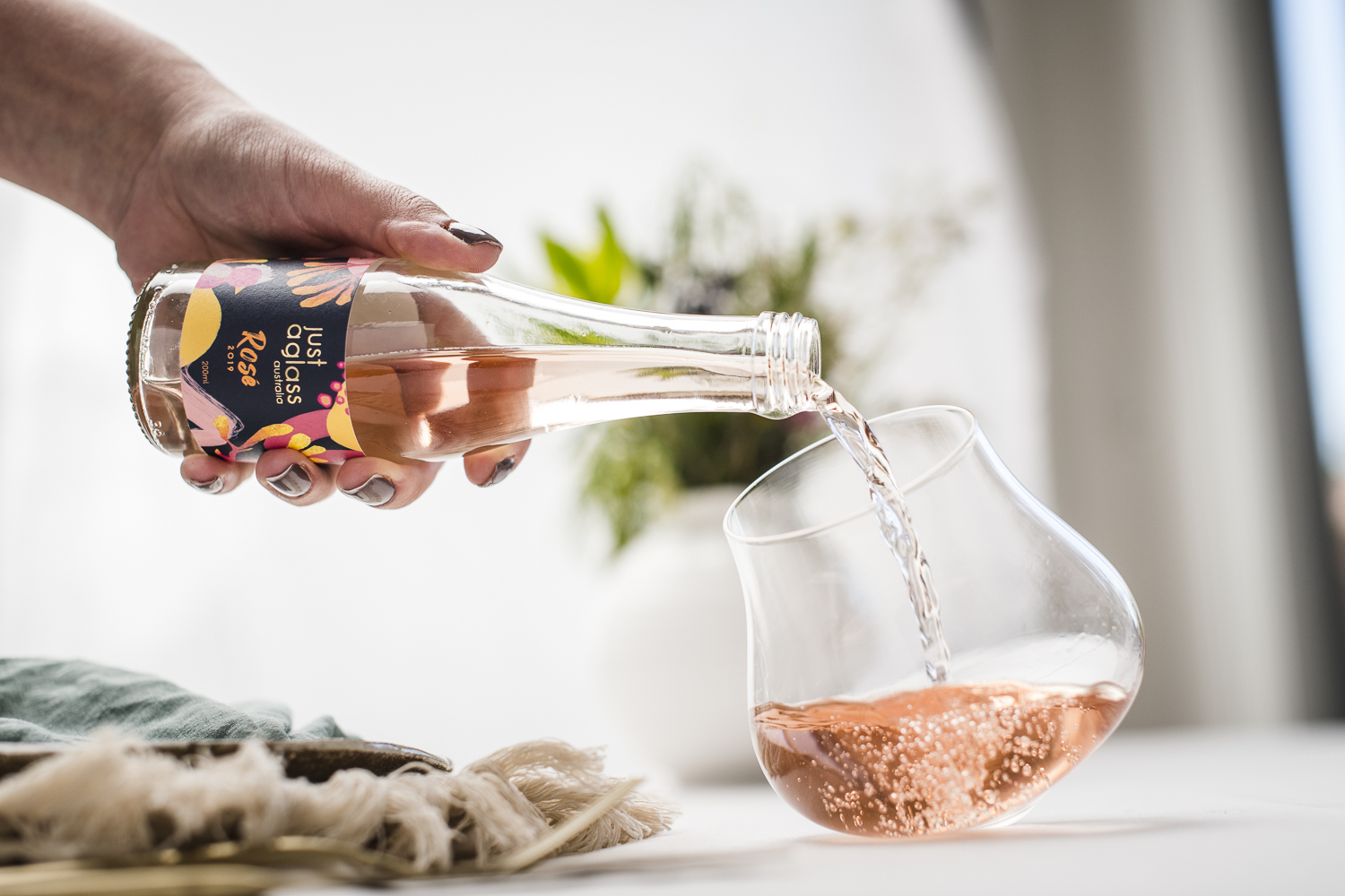 Just a Glass Rose King Valley Piccolo 200ml VEGAN