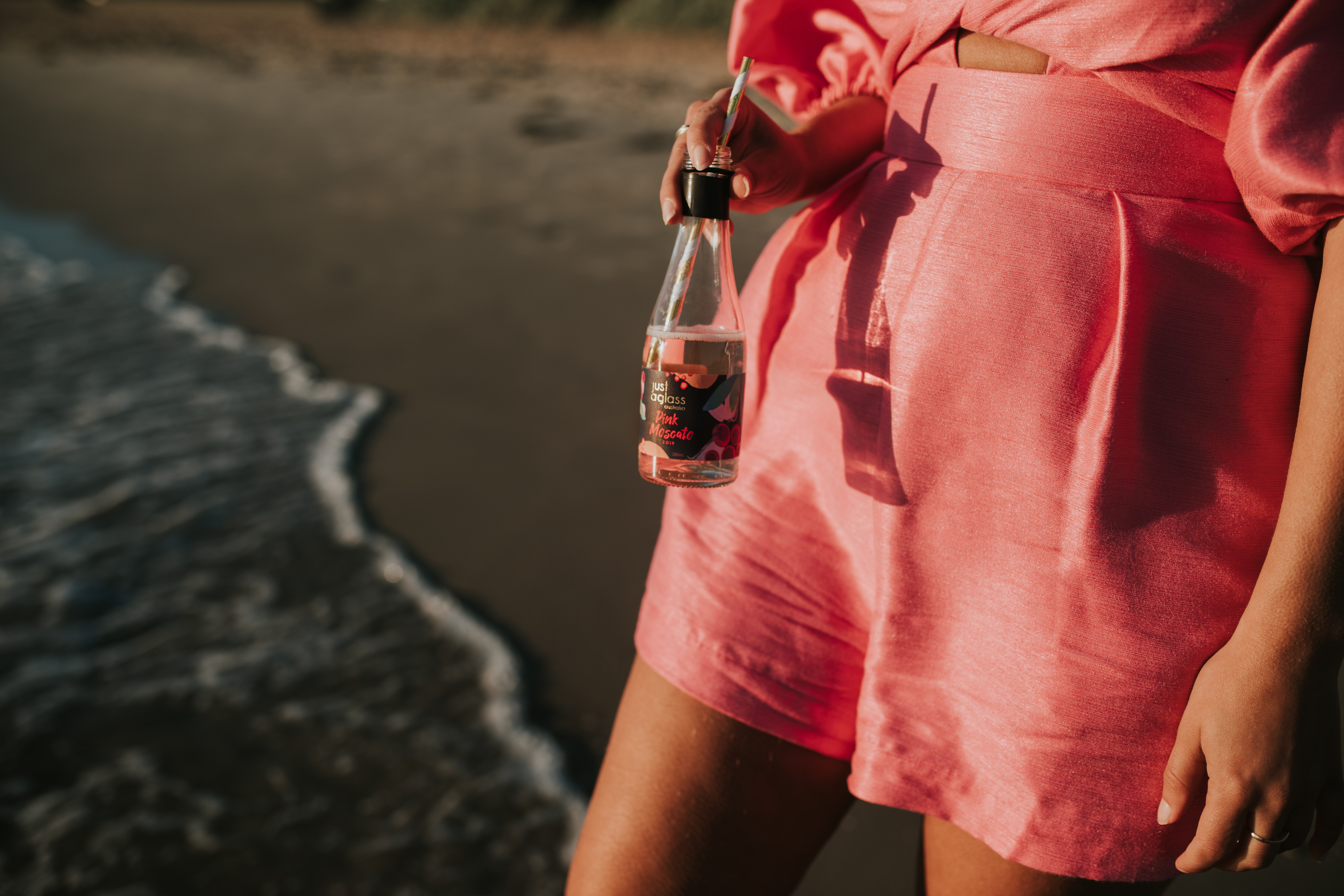 Just a Glass Pink Moscato Piccolo 200ml VEGAN