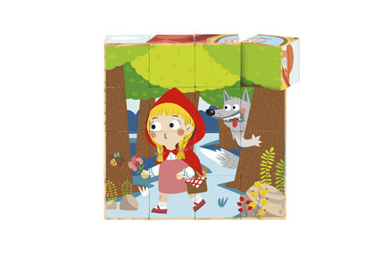 LITTLE RED RIDING HOOD BLOCK PUZZLE