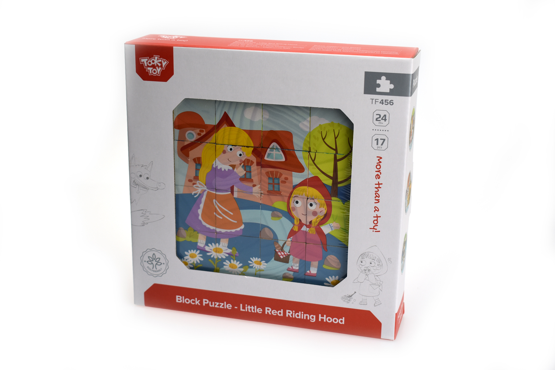LITTLE RED RIDING HOOD BLOCK PUZZLE