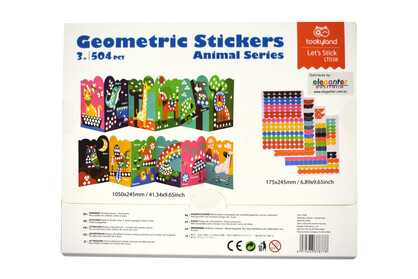 GEOMETIC STICKER - ANIMAL SERIES CRAFT KIT
