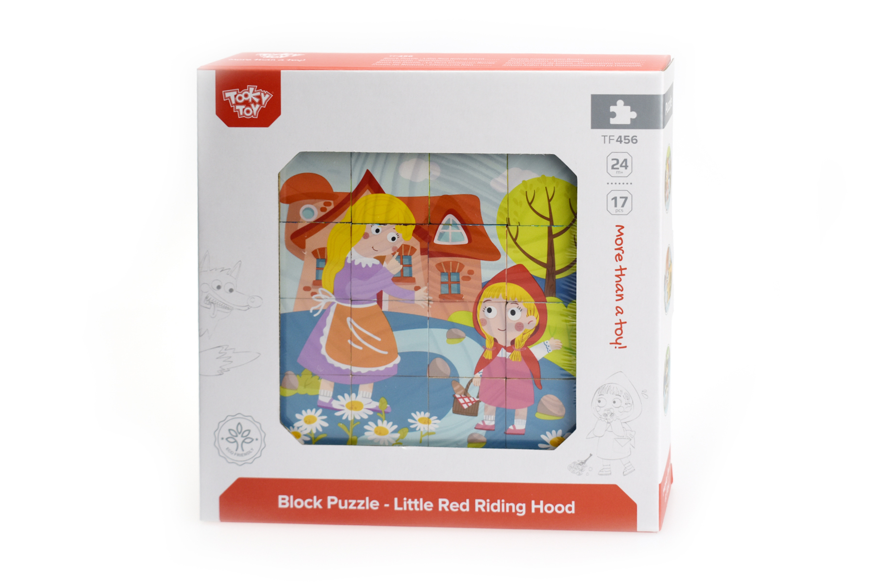 LITTLE RED RIDING HOOD BLOCK PUZZLE