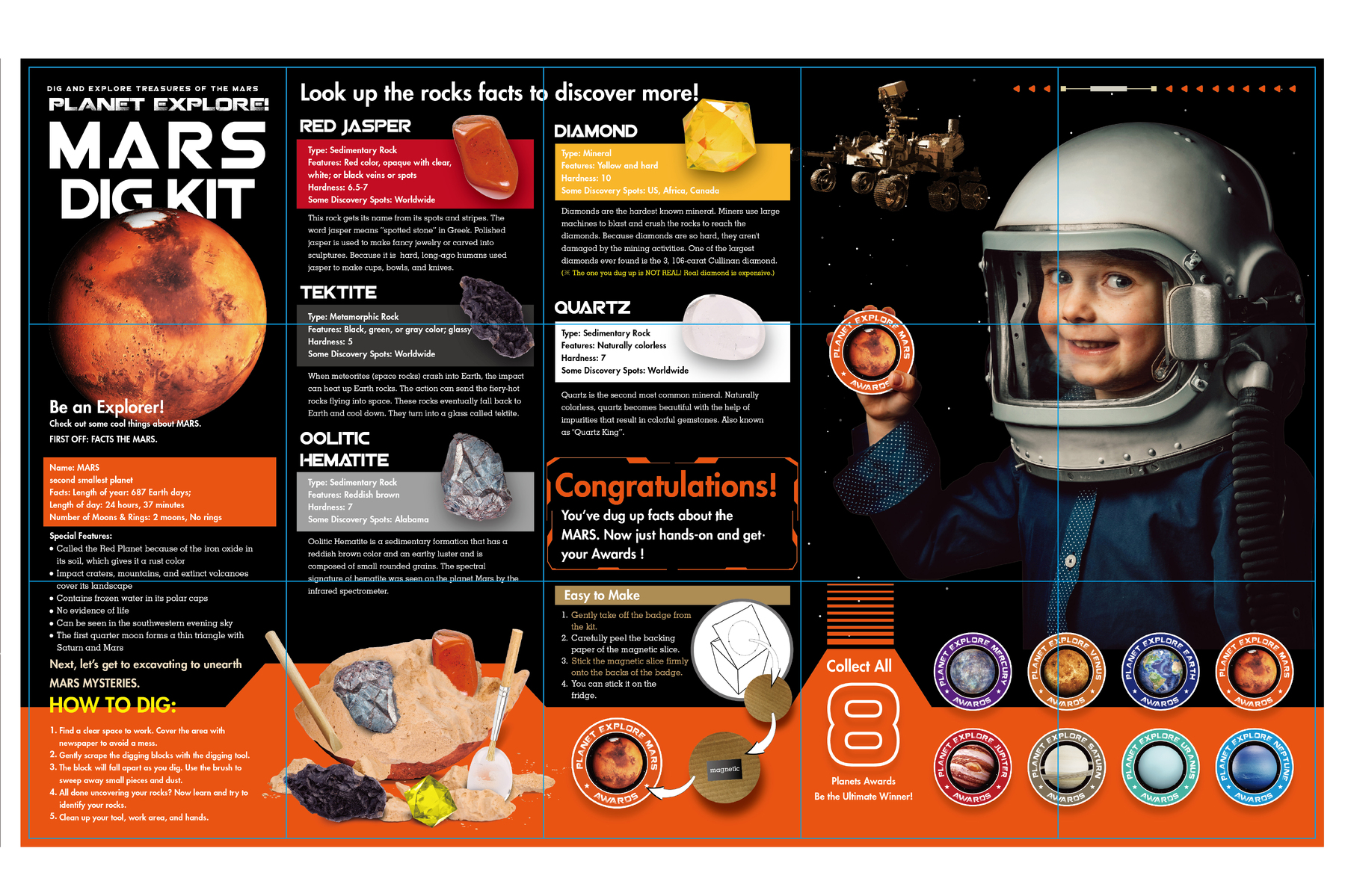 PLANET XPLORE MARS DIG KIT