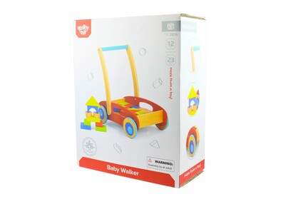 BABY WALKER WITH BLOCKS