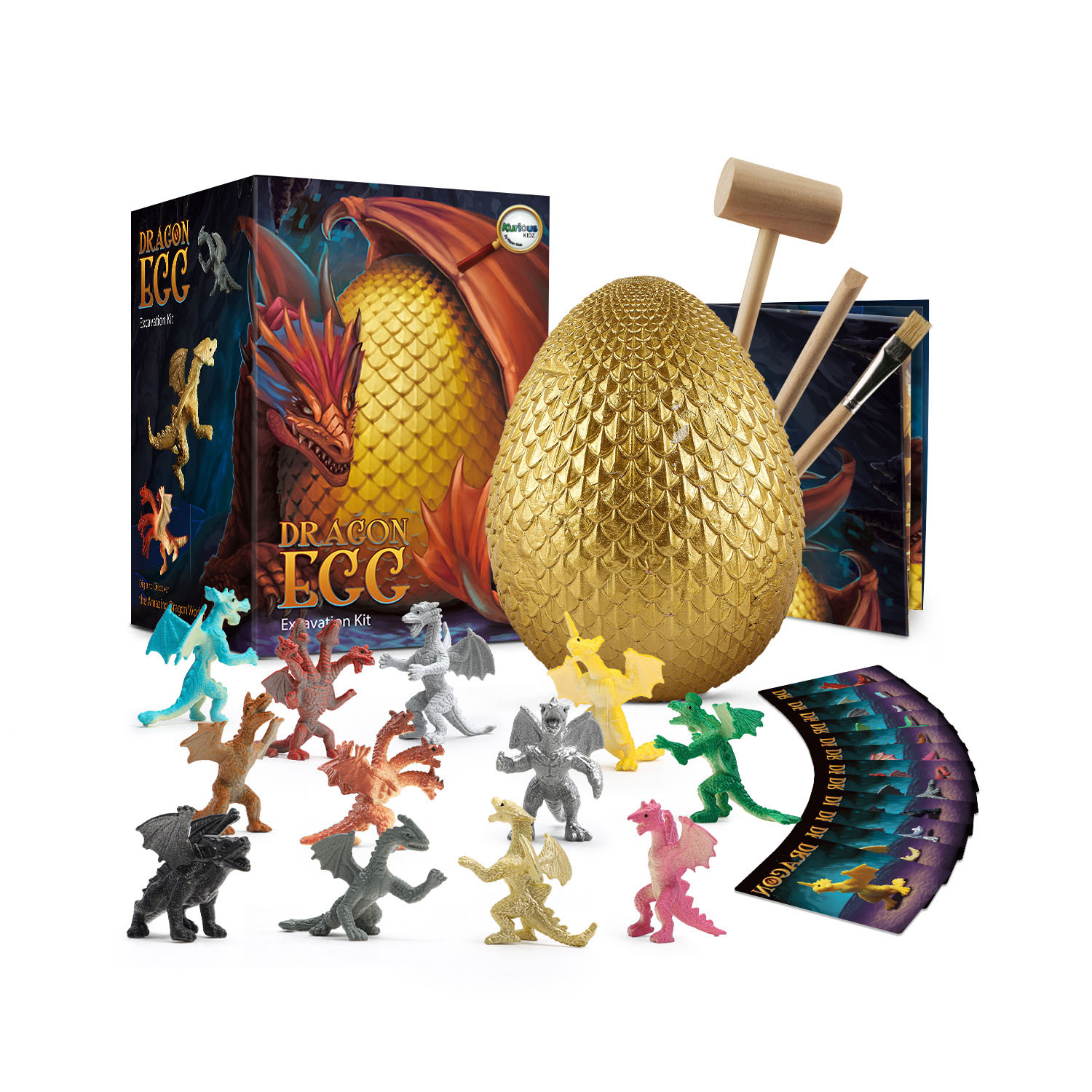 DRAGON EGG-LARGE DIG KIT