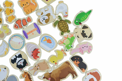 FRIDGE FRIENDS PET MAGNETS 30PCS