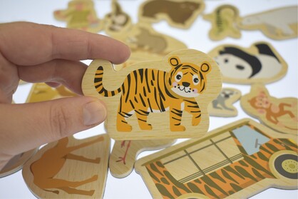 FRIDGE FRIENDS ZOO ANIMALS 25PC