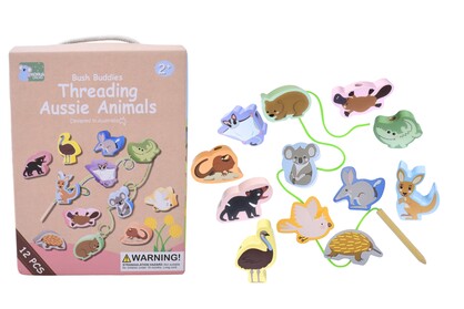 BUSH BUDDIES THREADING AUSSIE ANIMALS