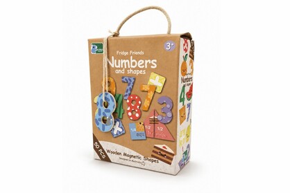 FRIDGE FRIENDS MAGNETIC NUMBERS & SHAPES 50PCS
