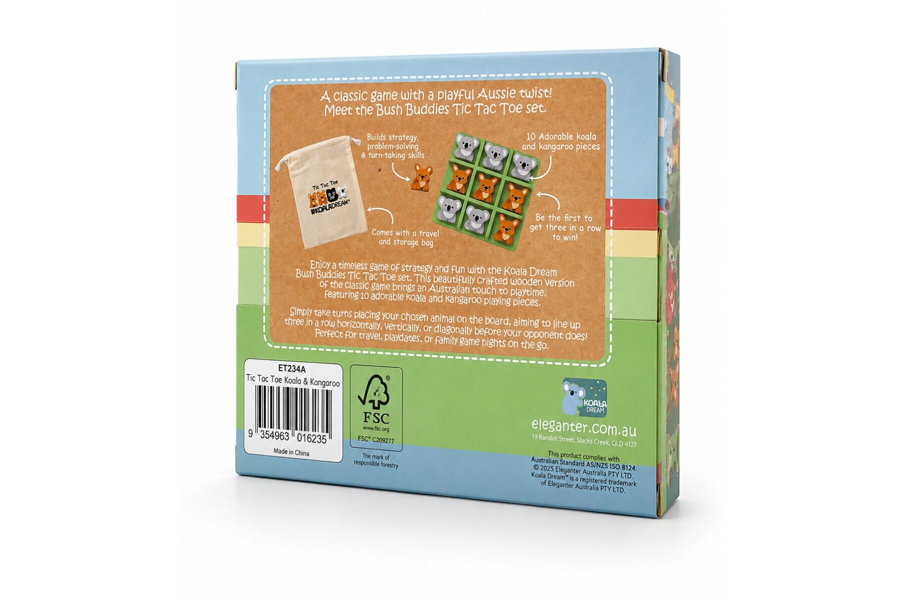 BUSH BUDDIES TIC TAC TOE PACK OF 6